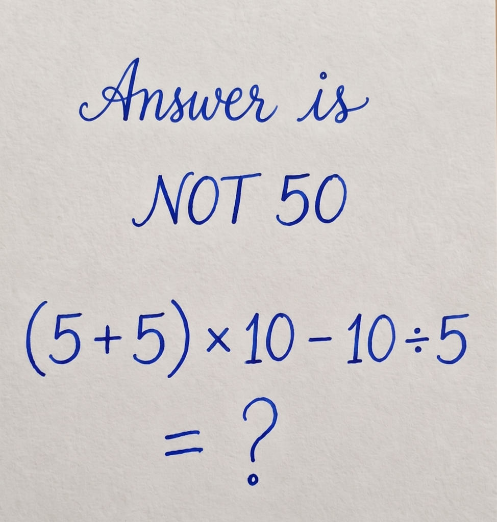 The Viral Math Puzzle Everyone's Getting Wrong