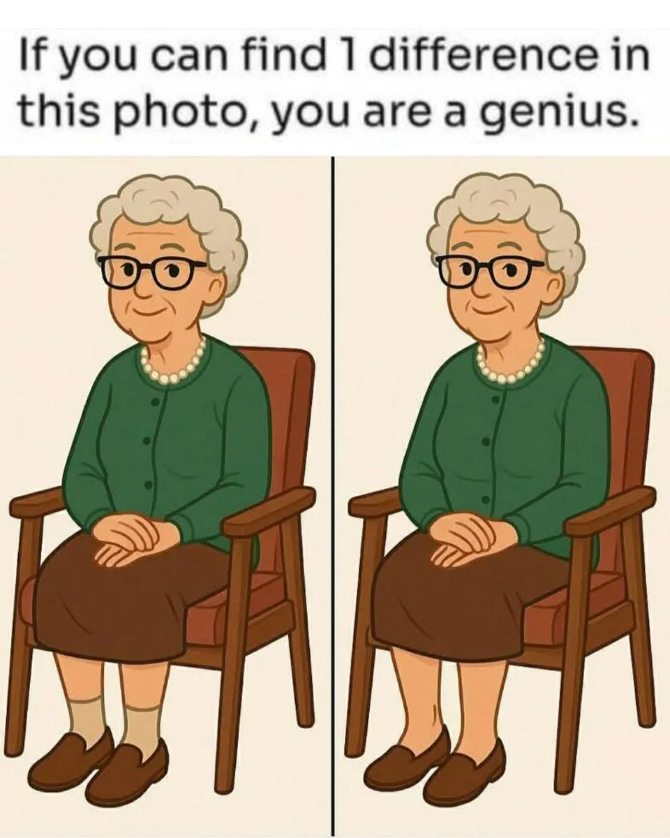 Can You Spot the Hidden Difference in Grandma's Photos?