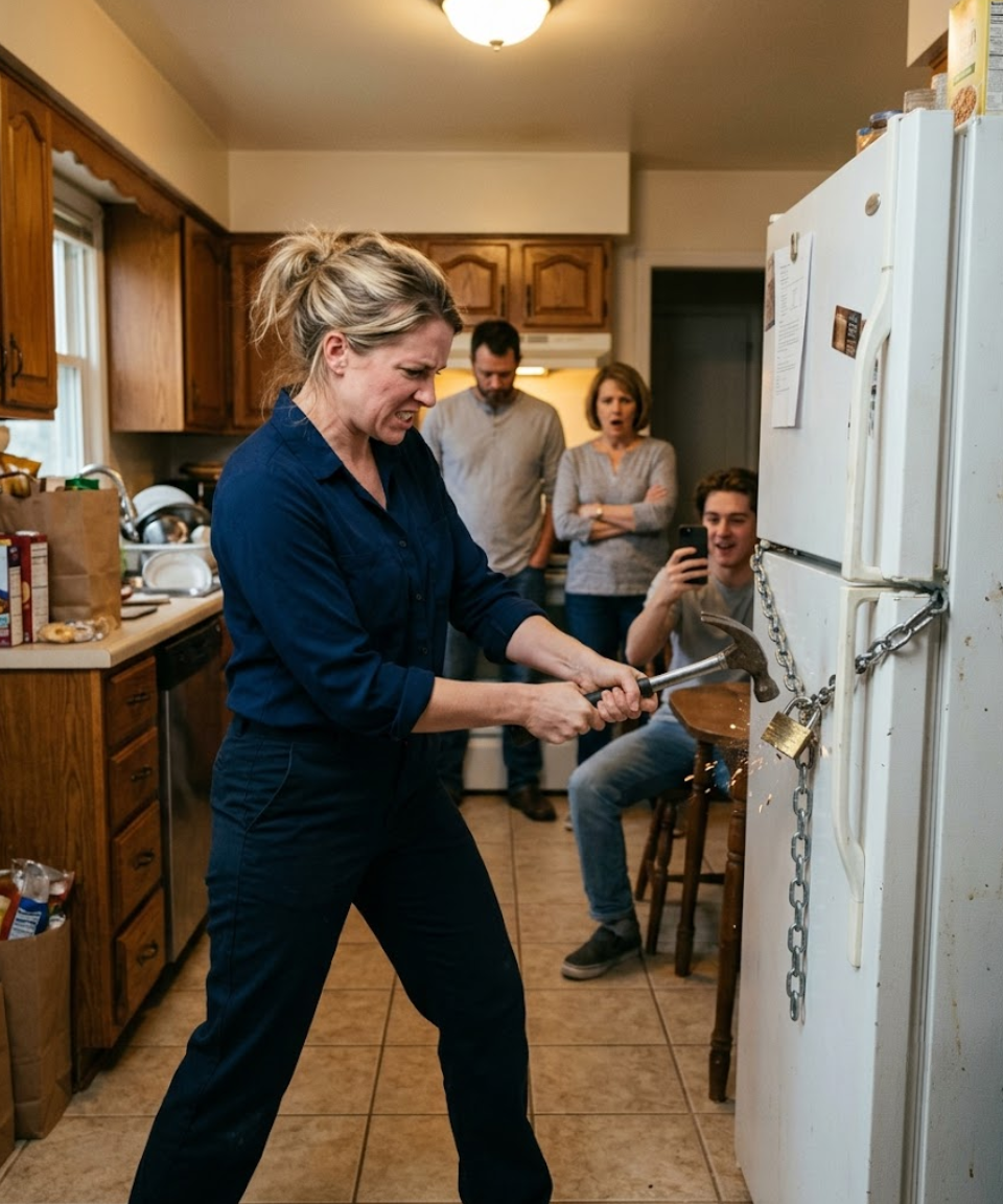 Mother-in-Law's Shocking Move: Chaining the Fridge Sparks Unbelievable Family Drama