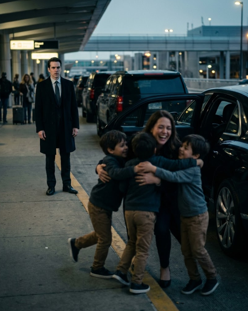Billionaire's Shock as Three Boys Reveal the Truth at the Airport