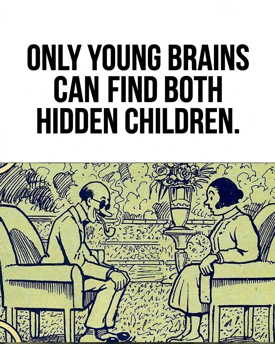 Can You Spot the Hidden Children in This Classic Scene?