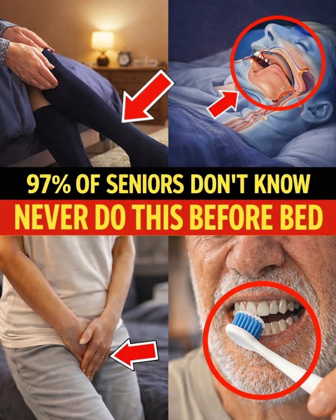 The Surprising Bedtime Habits Over 60s Shouldn't Ignore