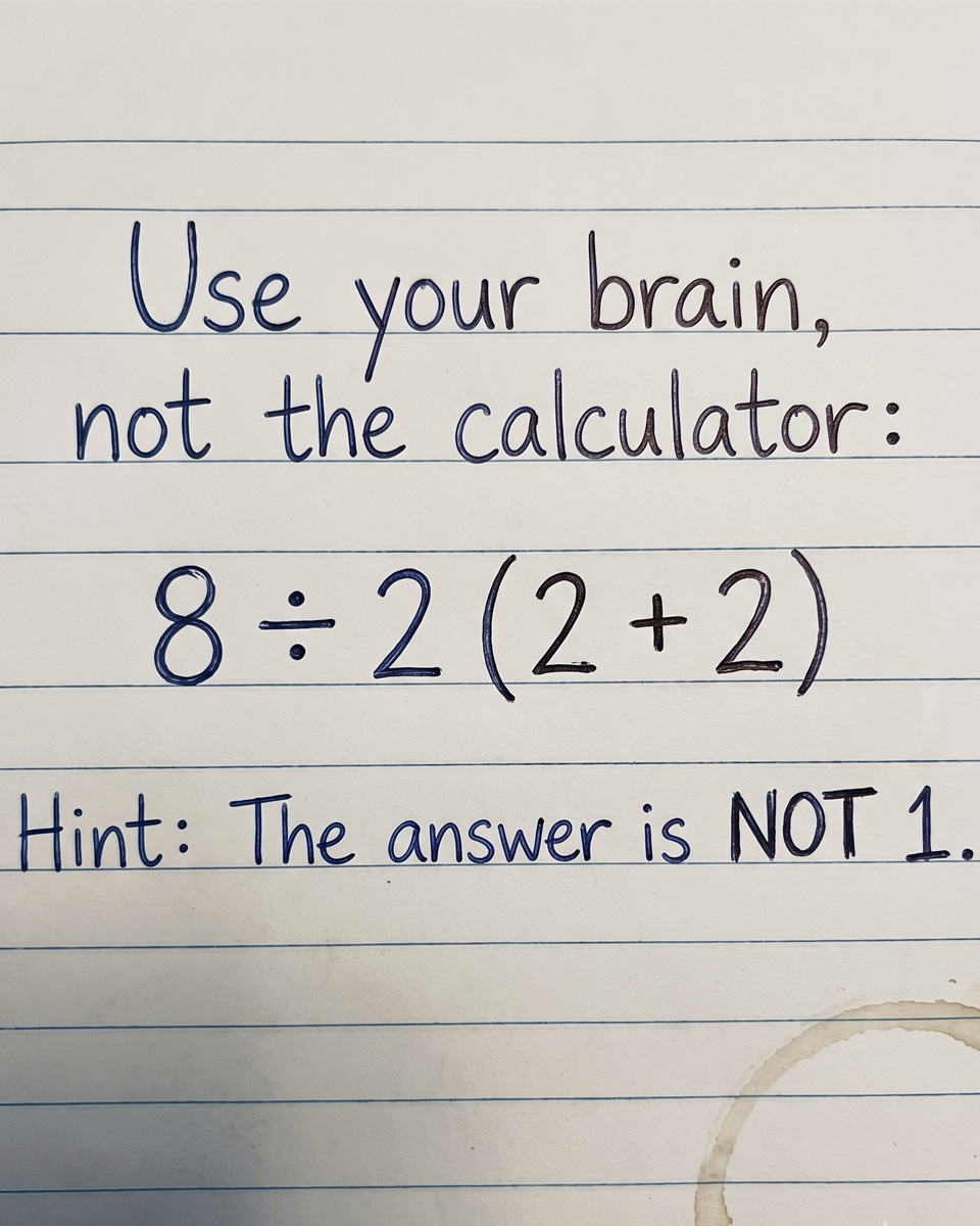 Why This Simple Math Puzzle Is Dividing the Internet