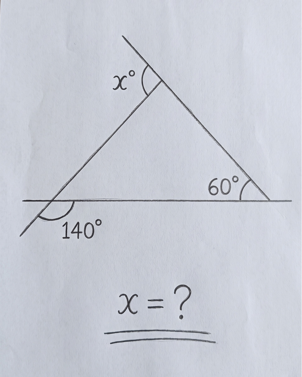 The Geometry Puzzle Stumping Everyone: Can You Find x?
