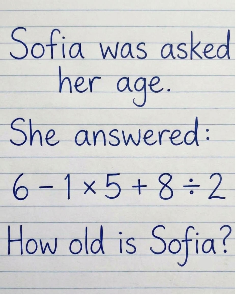 Sofia's Age Mystery Solved: The Math Puzzle Everyone's Talking About