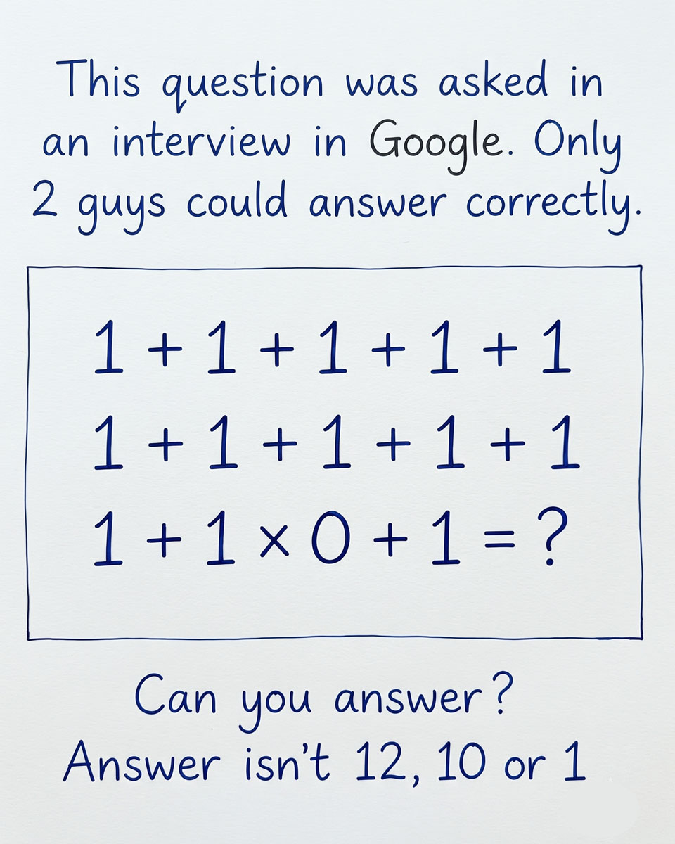The Math Puzzle Everyone Gets Wrong: What's the Real Answer?