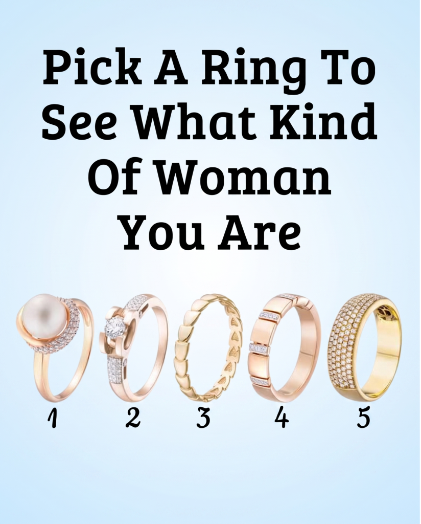 What Your 3-Second Ring Choice Says About You