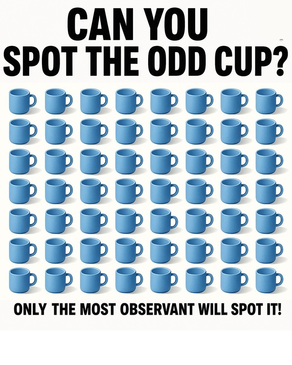 Can You Find the Hidden Difference in These Nearly Identical Cups?