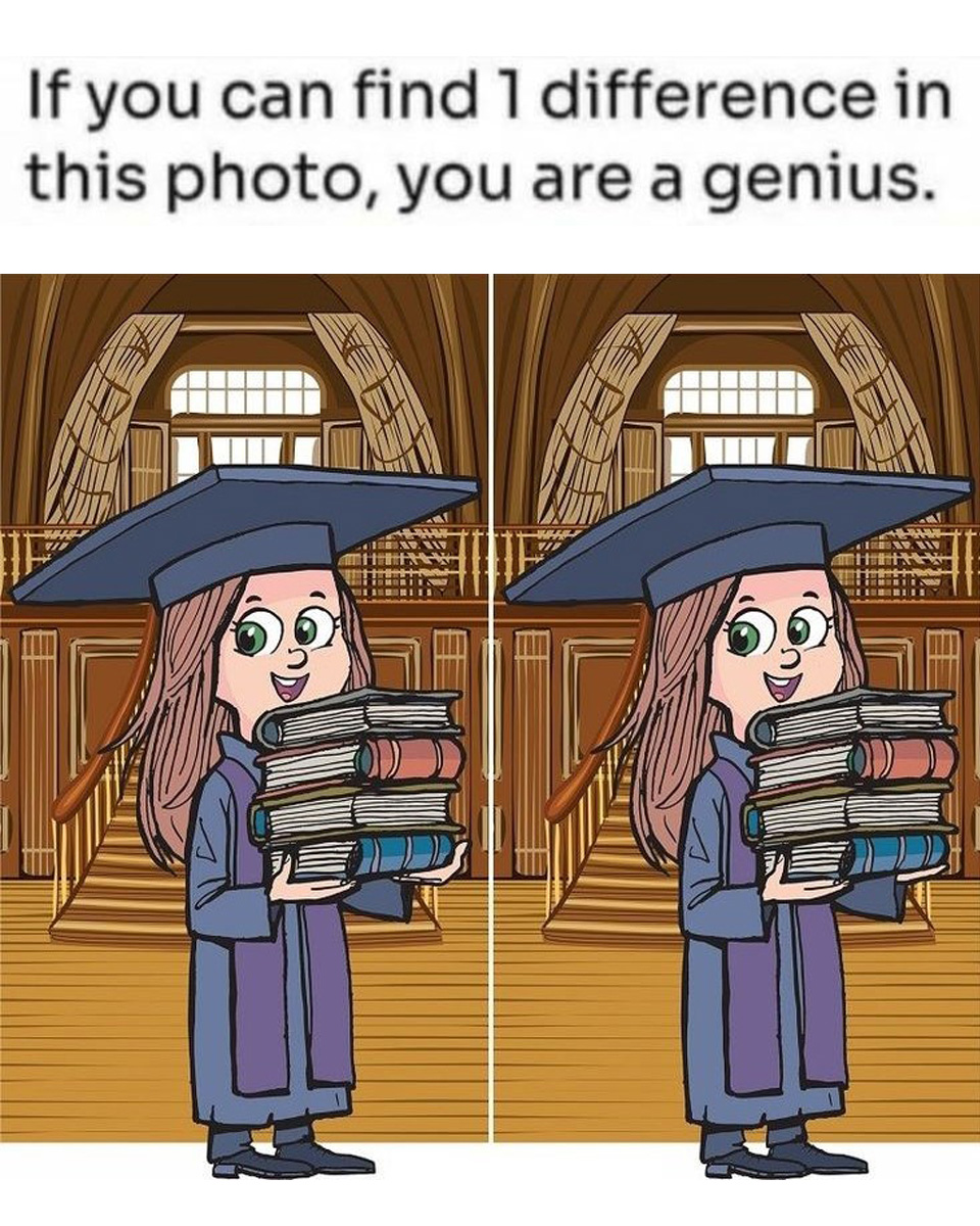 Can You Find the Hidden Detail in This Graduation Day Puzzle?