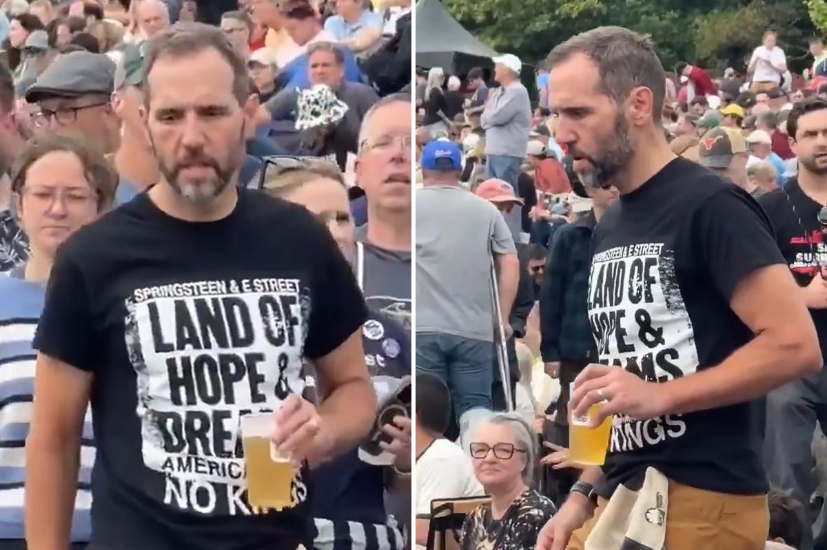 Jack Smith's 'No Kings' Shirt at Springsteen Concert Sparks White House Outrage