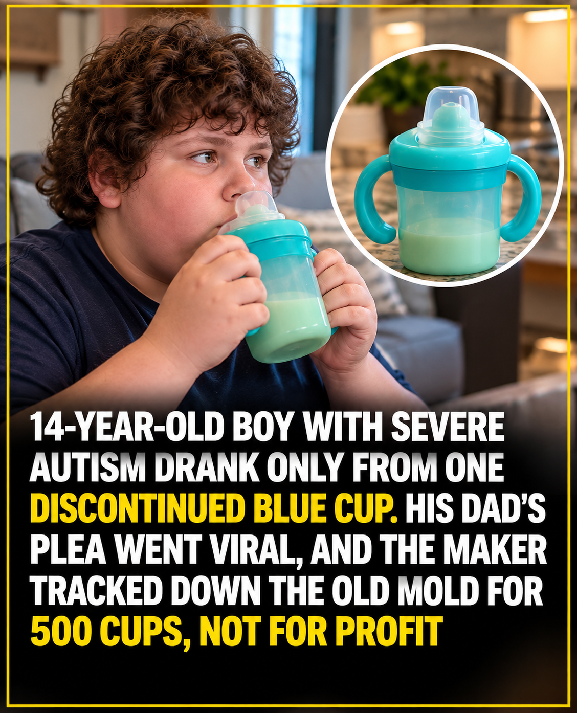 How One Father's Plea for a Blue Cup United Thousands