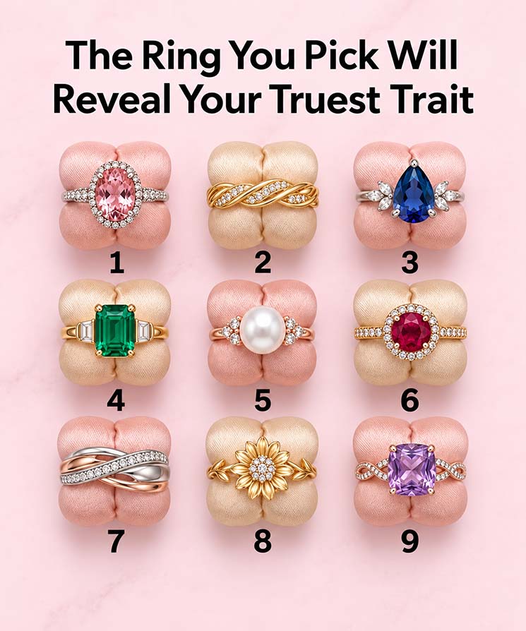 Which Ring Catches Your Eye? Discover What It Reveals About You