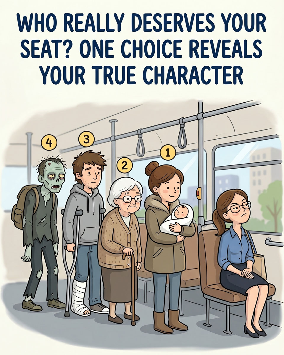 Who Deserves Your Seat? The Viral Test That Reveals Your True Character