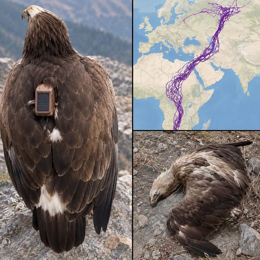 Why This Eagle's GPS Journey Left Scientists Baffled for Two Decades