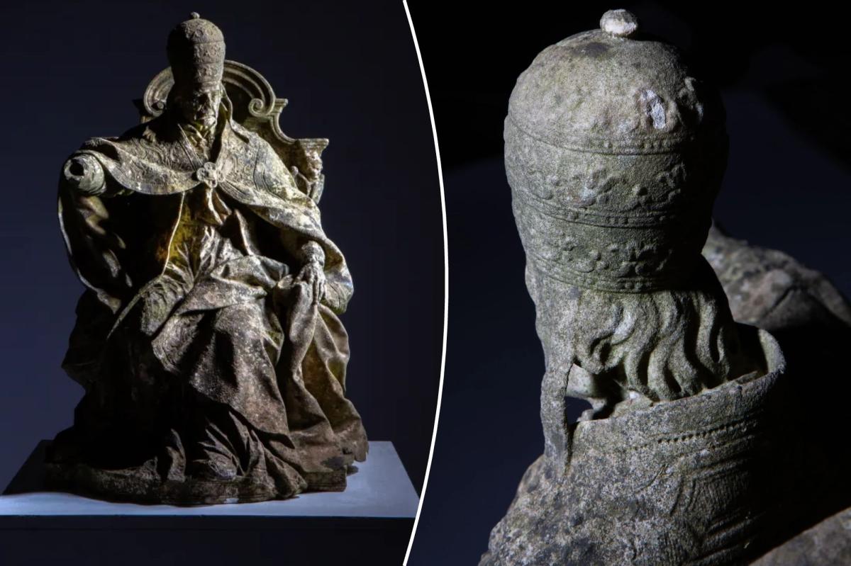 Lost Masterpiece by Trevi Fountain Sculptor Found in Salvage Yard