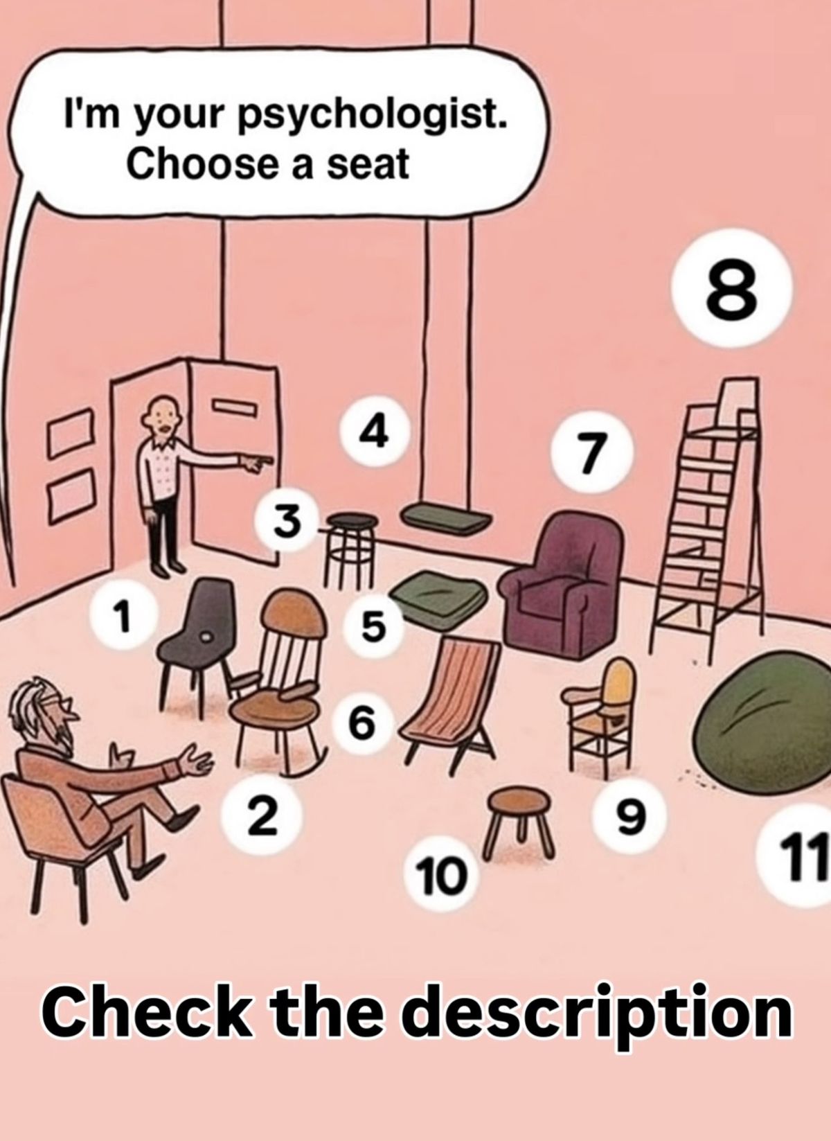 Discover What Your Chair Choice Says About Your Inner Weirdness