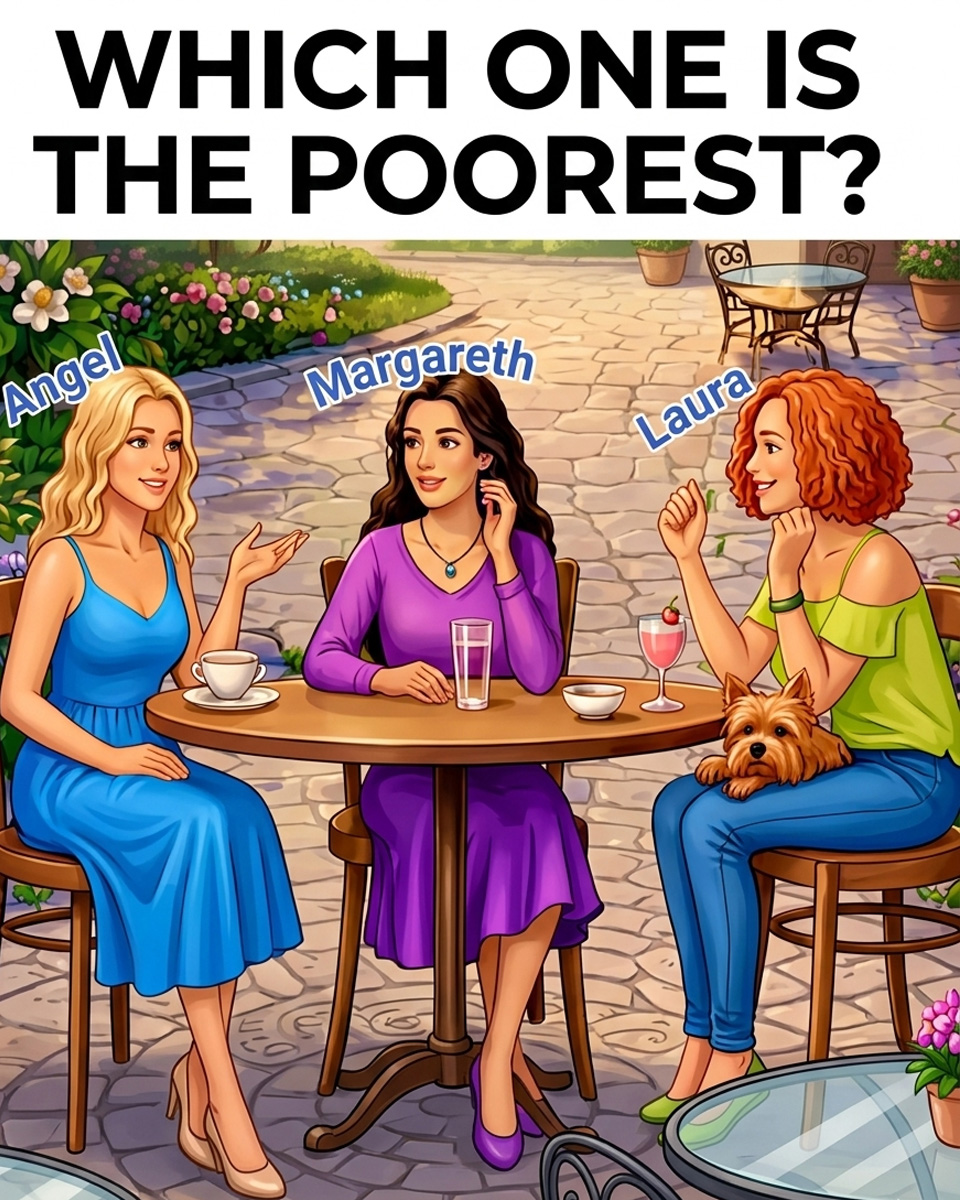 The Surprising Clue Revealing Who's Actually the Poorest Among Friends