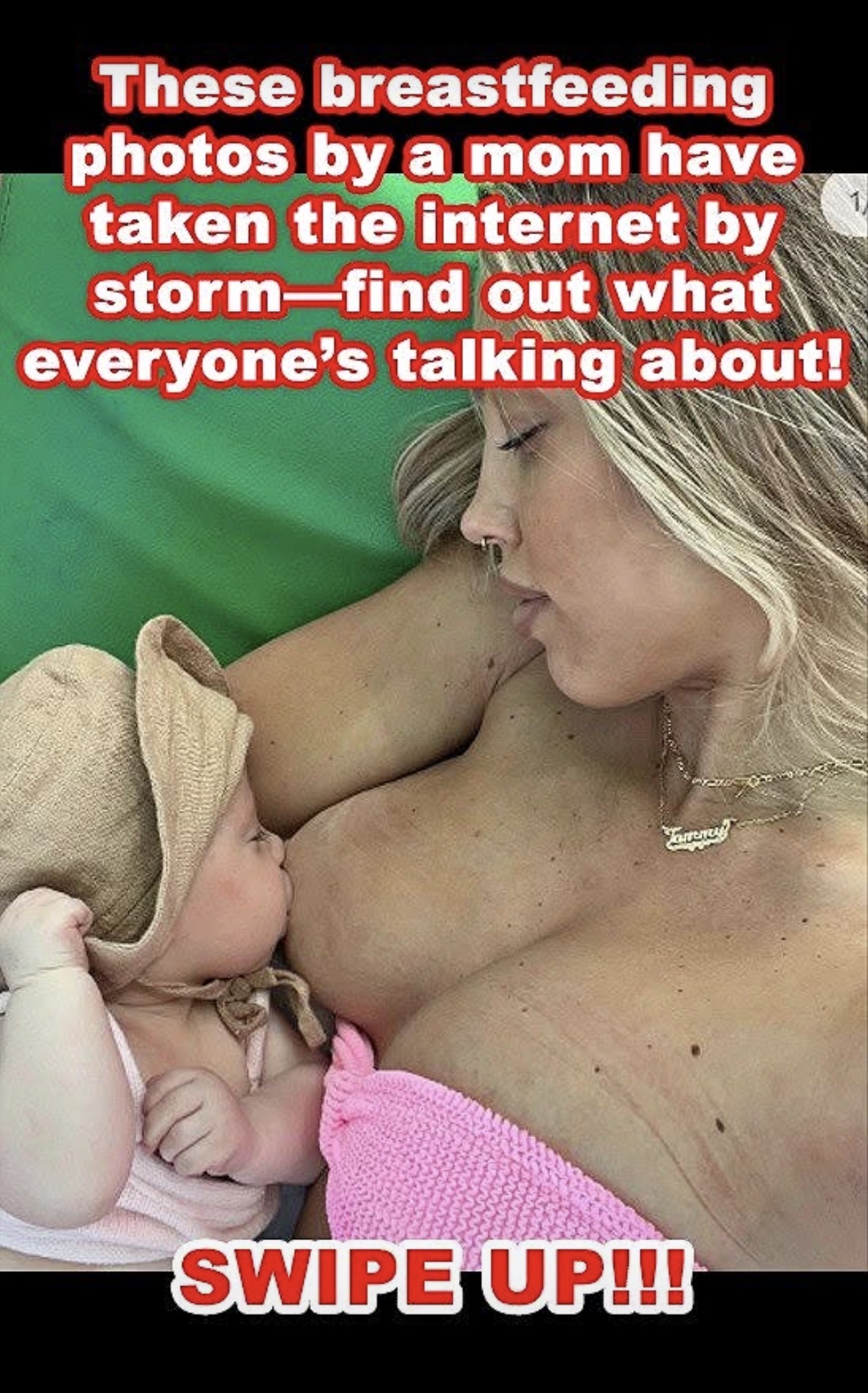 Mother Breastfeeding at the Beach Sparks Heated Debate on Public Decency