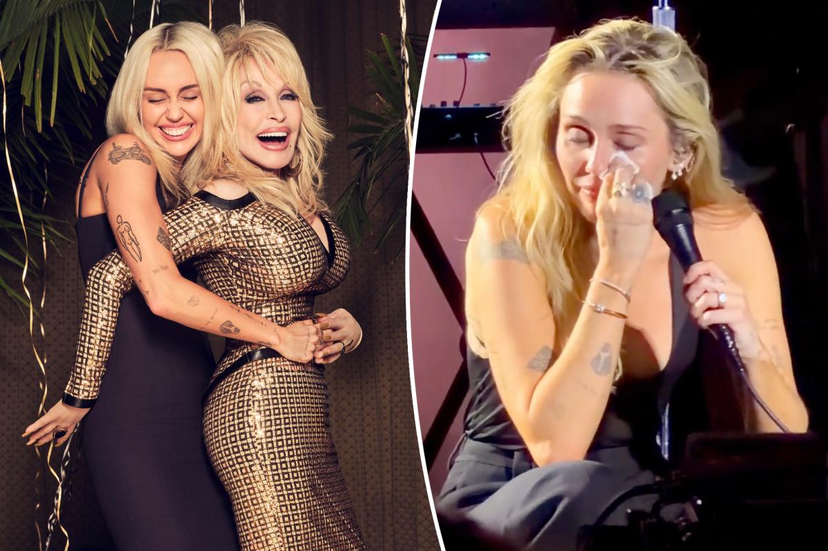 Miley Cyrus' Tearful Tribute to Dolly Parton Leaves Fans Emotional