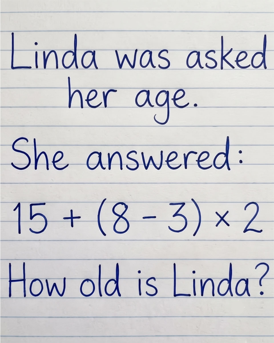 Linda's Age Riddle: The Clever Math Puzzle Everyone's Talking About